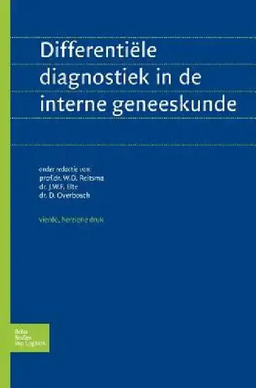 Cover of Differentiele Diagnostiek in de Interne Geneeskunde
