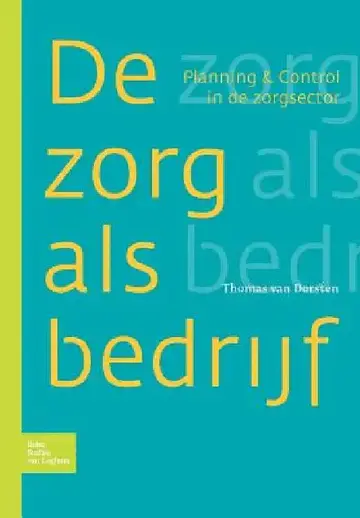 Cover of Zorg ALS Bedrijf