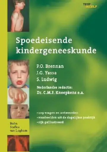 Cover of Spoedeisende Kindergeneeskunde