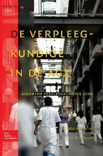 Cover of de Verpleegkundige in de Agz
