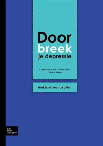 Cover of Doorbreek Je Depressie