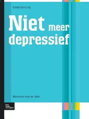 Cover of Niet Meer Depressief