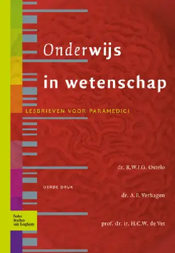 Cover of Onderwijs in Wetenschap