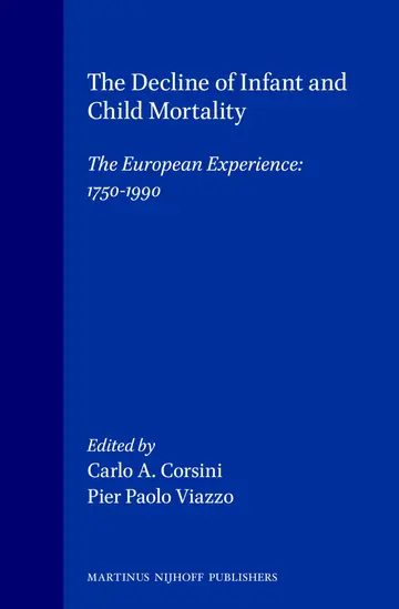 Cover of The Decline of Infant and Child Mortality