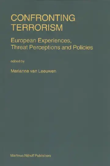 Cover of Confronting Terrorism