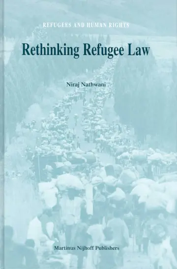 Cover of Rethinking Refugee Law