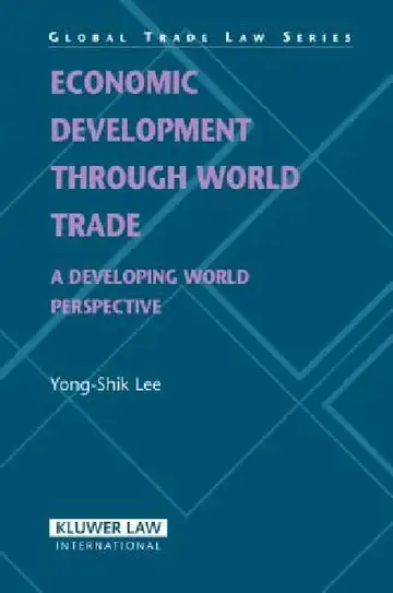 Cover of Economic Development Through World Trade