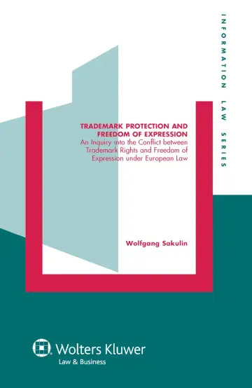 Cover of Trademark Protection and Freedom of Expression