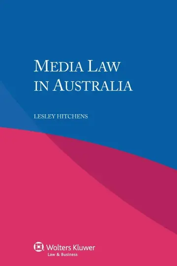 Cover of Media Law in Australia