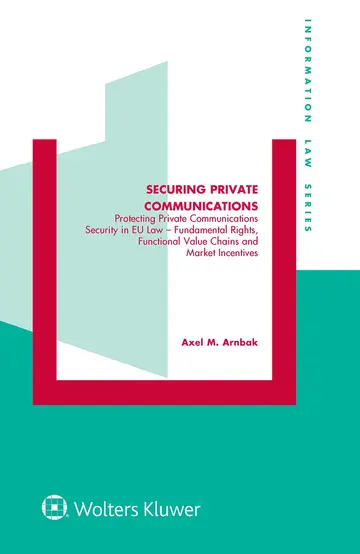 Cover of Securing Private Communications