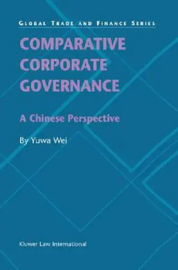 Cover of Comparative Corporate Governance