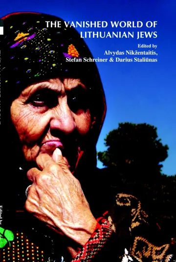 Cover of The Vanished World of Lithuanian Jews