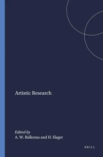 Cover of Artistic Research