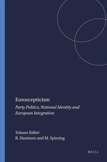 Cover of Euroscepticism
