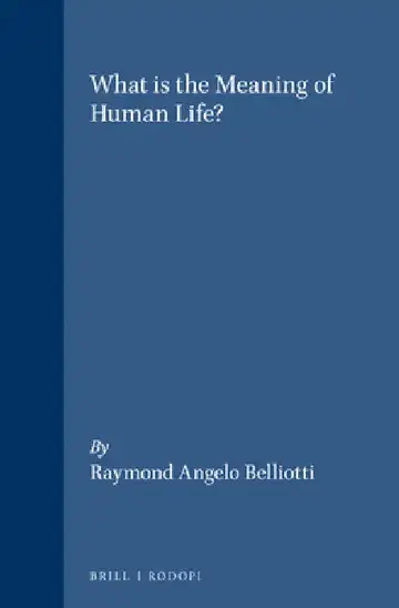 Cover of What Is the Meaning of Human Life?