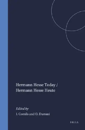 Cover of Hermann Hesse Today / Hermann Hesse Heute