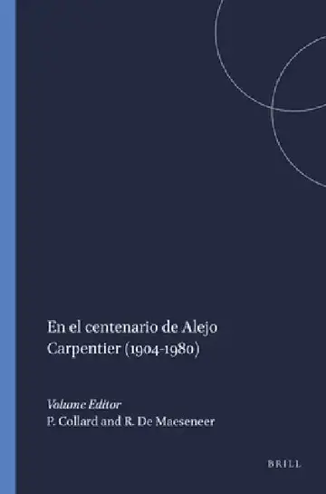 Cover of En El Centenario de Alejo Carpentier (1904-1980)