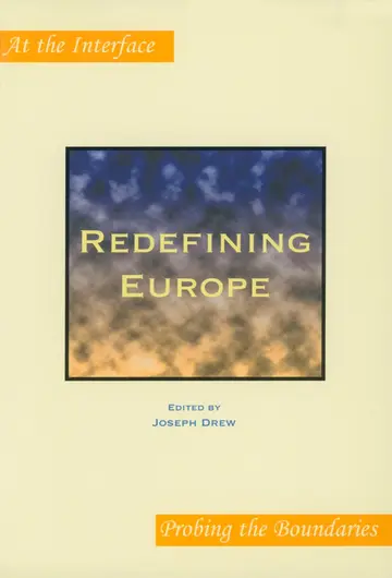Cover of Redefining Europe