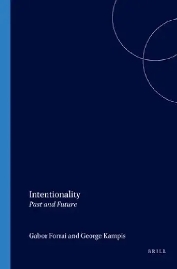 Cover of Intentionality