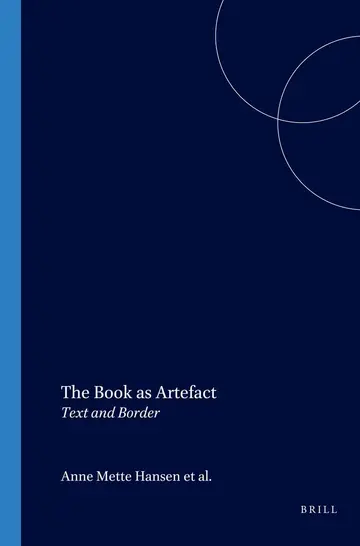 Cover of The Book as Artefact