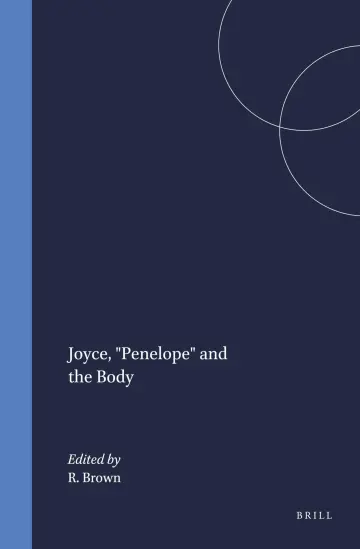 Cover of Joyce, "Penelope" and the Body