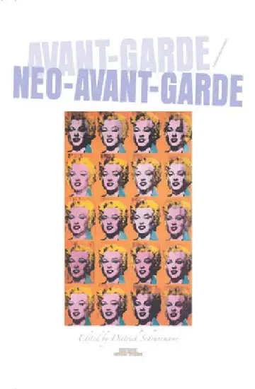 Cover of Avant-Garde / Neo-Avant-Garde