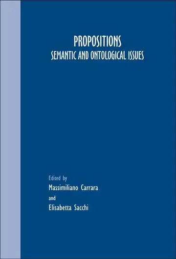 Cover of Propositions