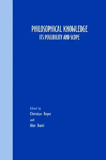 Cover of Philosophical Knowledge
