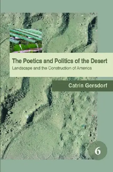 Cover of The Poetics and Politics of the Desert