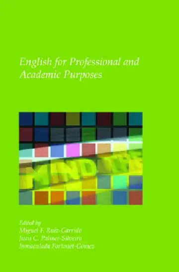 Cover of English for Professional and Academic Purposes