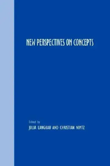 Cover of New Perspectives on Concepts