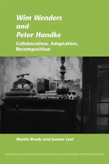 Cover of Wim Wenders and Peter Handke