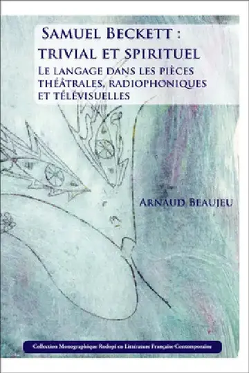 Cover of Samuel Beckett