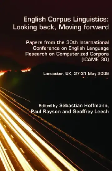 Cover of English Corpus Linguistics