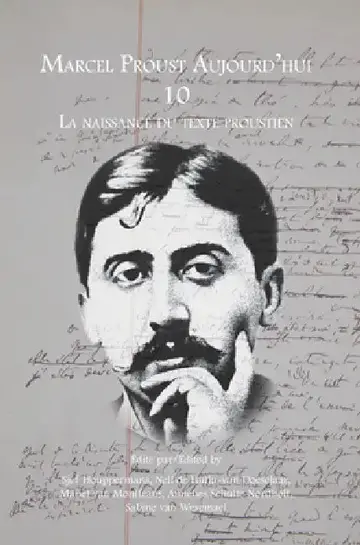 Cover of La naissance du texte proustien