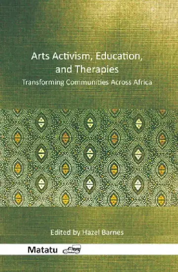 Cover of Arts Activism, Education, and Therapies