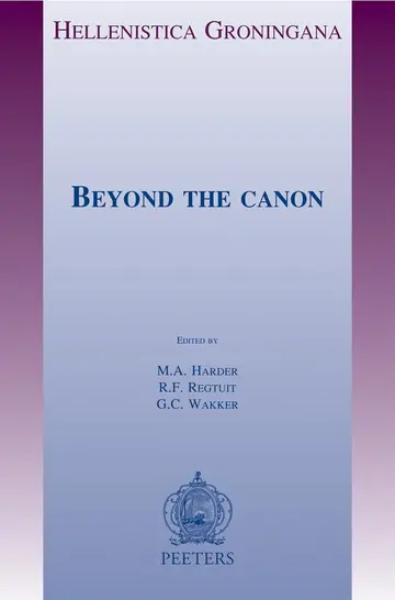 Cover of Beyond the Canon