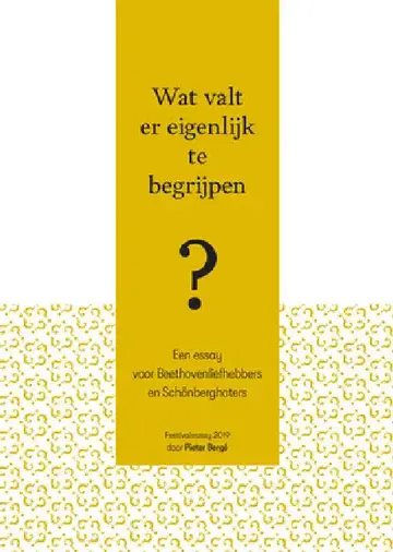Cover of Wat Valt Er Eigenlijk Te Begrijpen?