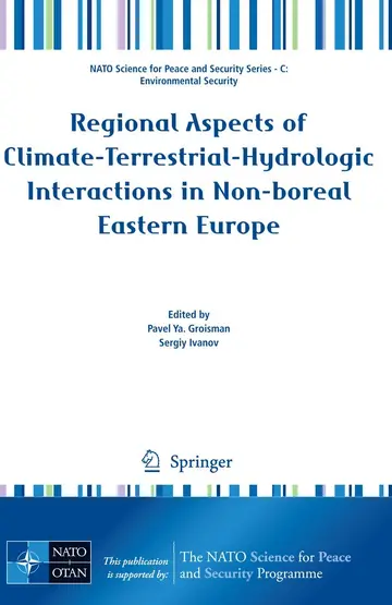 Cover of Regional Aspects of Climate-Terrestrial-Hydrologic Interactions in Non-boreal Eastern Europe