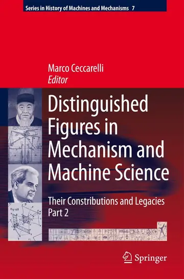 Cover of Distinguished Figures in Mechanism and Machine Science