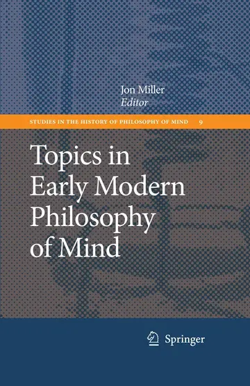 Cover of Topics in Early Modern Philosophy of Mind