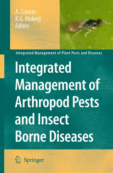 Cover of Integrated Management of Arthropod Pests and Insect Borne Diseases