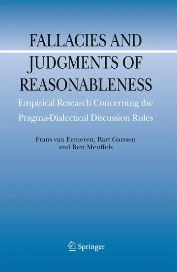Cover of Fallacies and Judgments of Reasonableness
