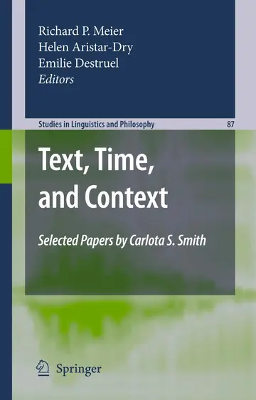 Cover of Text, Time, and Context