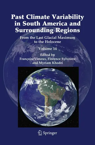 Cover of Past Climate Variability in South America and Surrounding Regions