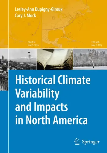 Cover of Historical Climate Variability and Impacts in North America