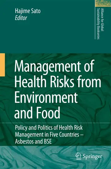 Cover of Management of Health Risks from Environment and Food