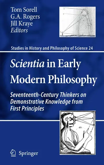 Cover of Scientia in Early Modern Philosophy