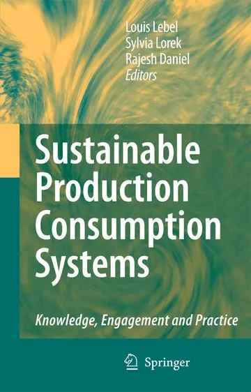 Cover of Sustainable Production Consumption Systems