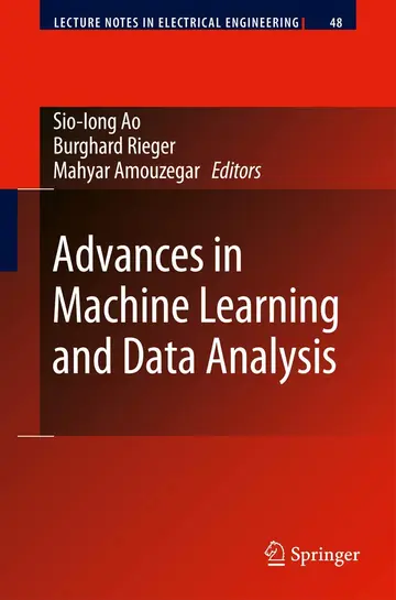 Cover of Advances in Machine Learning and Data Analysis
